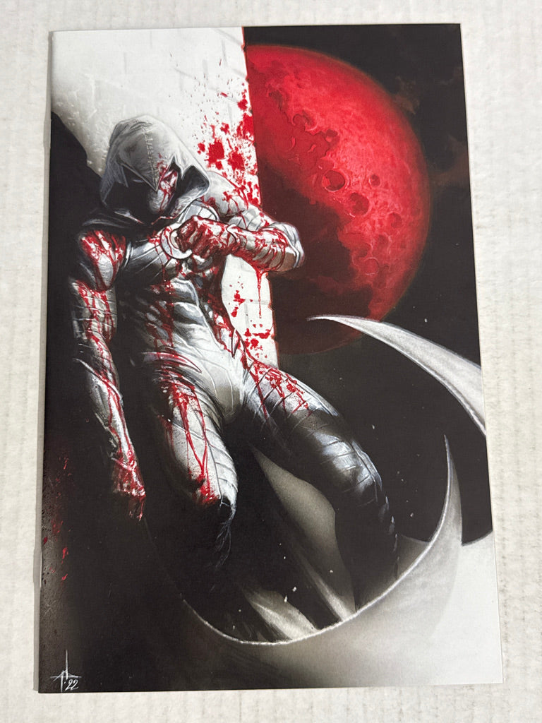MOON KNIGHT BLACK WHITE & BLOOD #1 NM Gabriele Dell'Otto Virgin Store Exclusive Variant