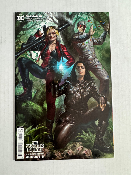 BATMAN #111 Vol 3 NM Lucio Parrillo Suicide Squad Variant