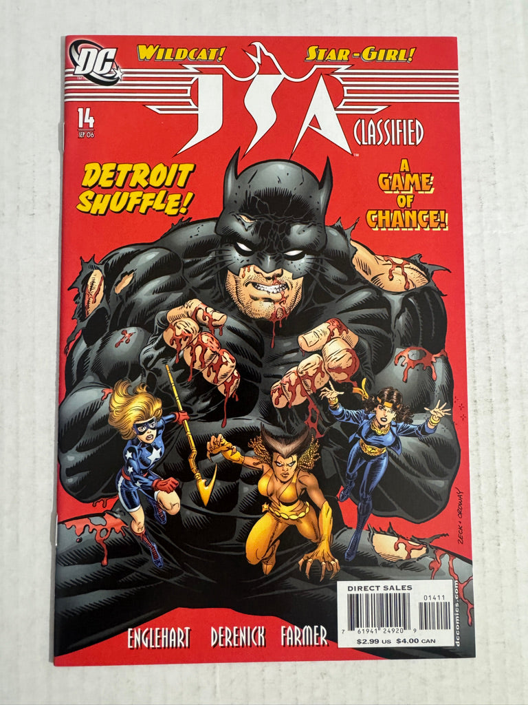 JSA CLASSIFIED #14 NM Mike Zeck Cover