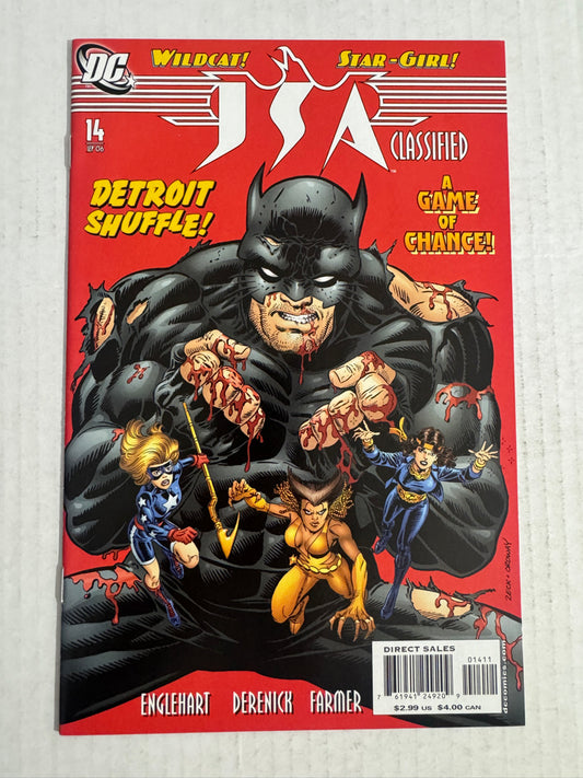 JSA CLASSIFIED #14 NM Mike Zeck Cover