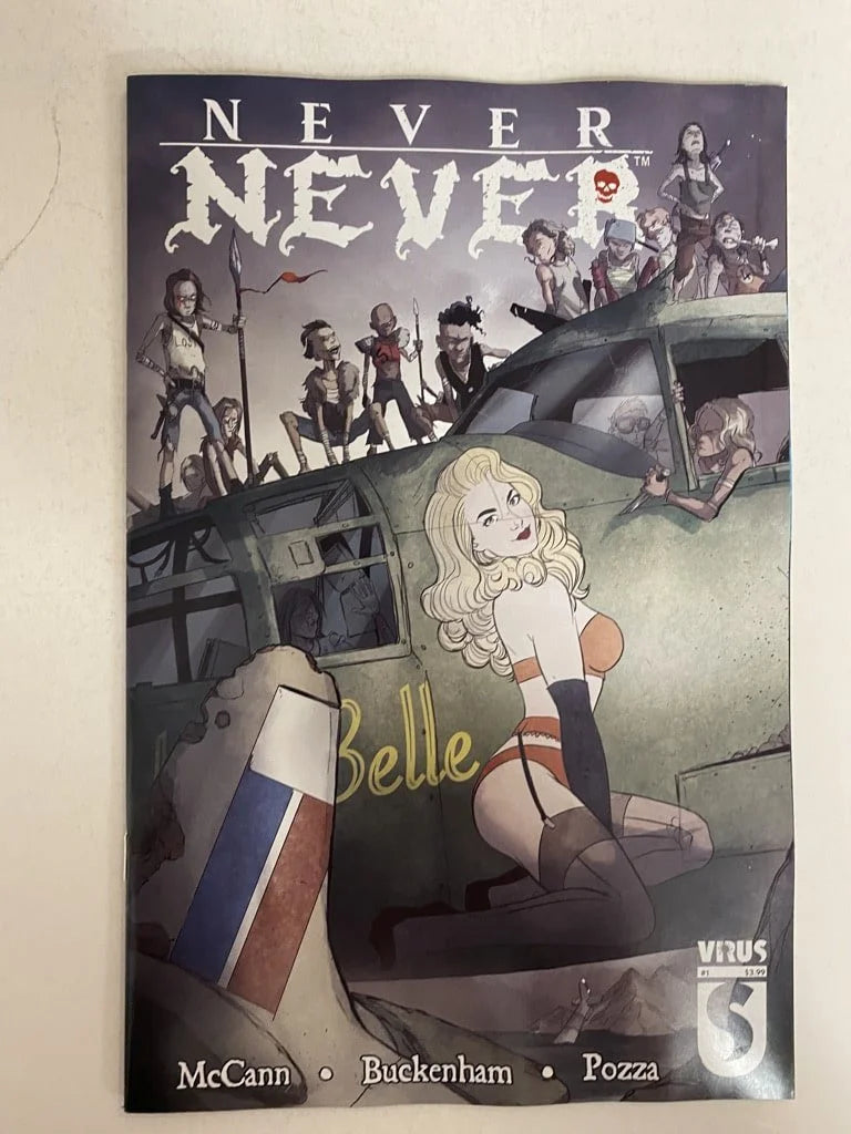 NEVER NEVER #1 NM 2nd print Bombshell Variant