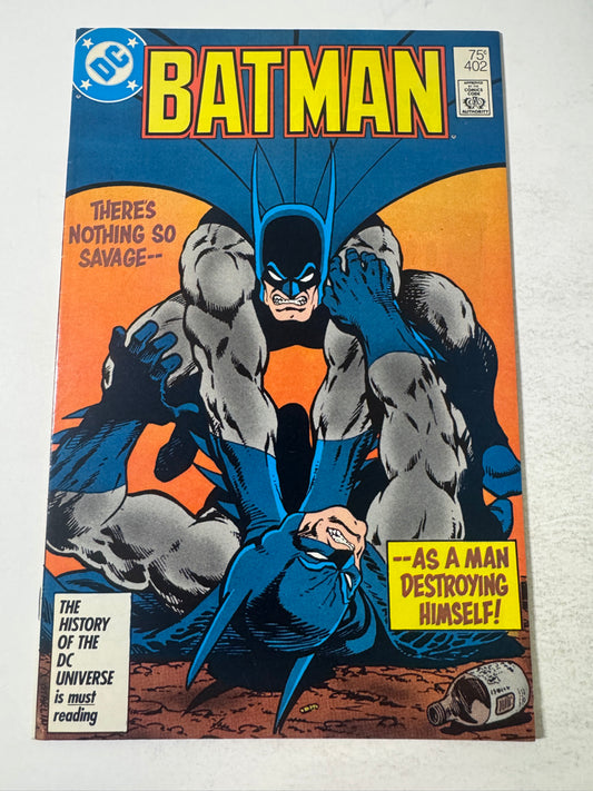 BATMAN #402 VF- Cover date Variant