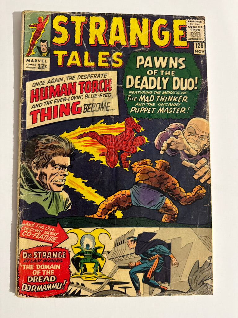 STRANGE TALES #126 GD 1ST APPEARANCE