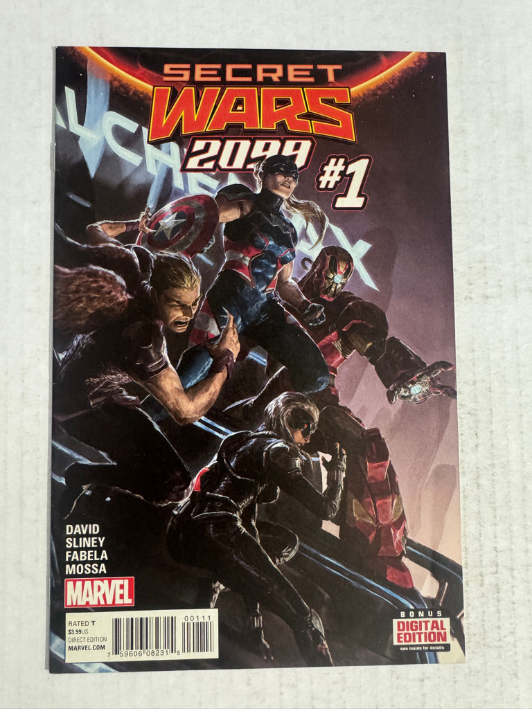 SECRET WARS 2099 #1 VF/NM Clayton Crain Cover