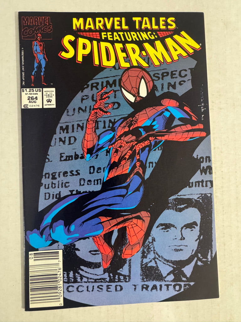 MARVEL TALES #264 NM- Brian Stelfreeze Cover NEWSSTAND