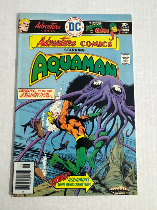 ADVENTURE COMICS #445 FN/VF