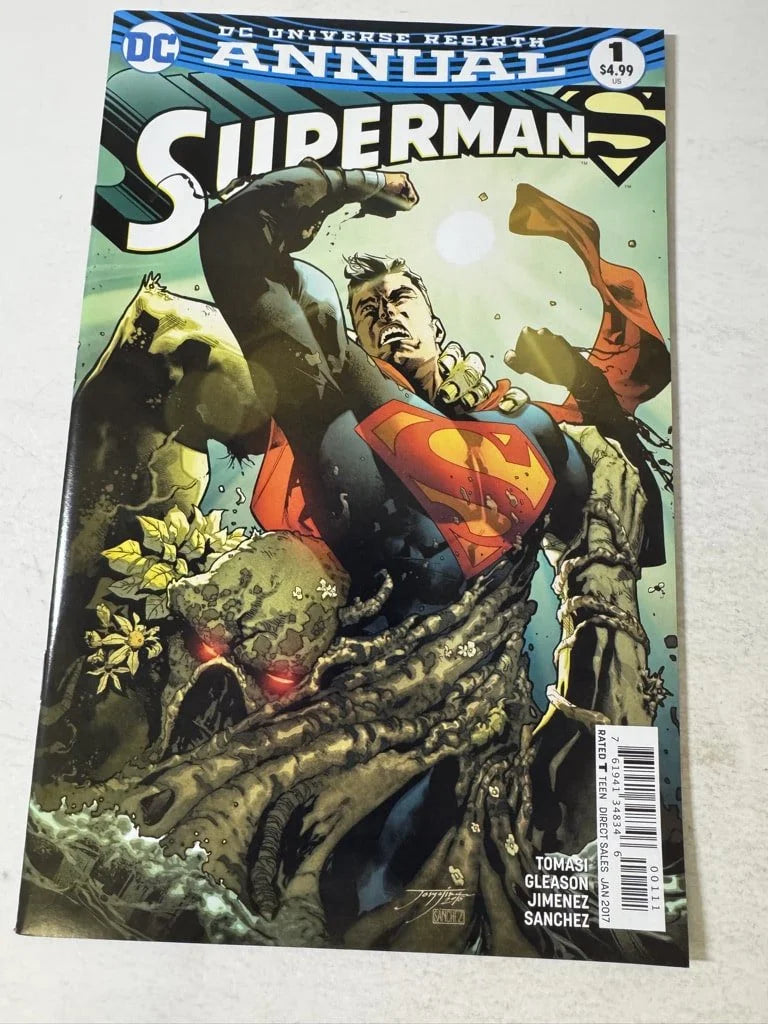 SUPERMAN ANNUAL #1 2017 NM Jorge Jimenez Cover