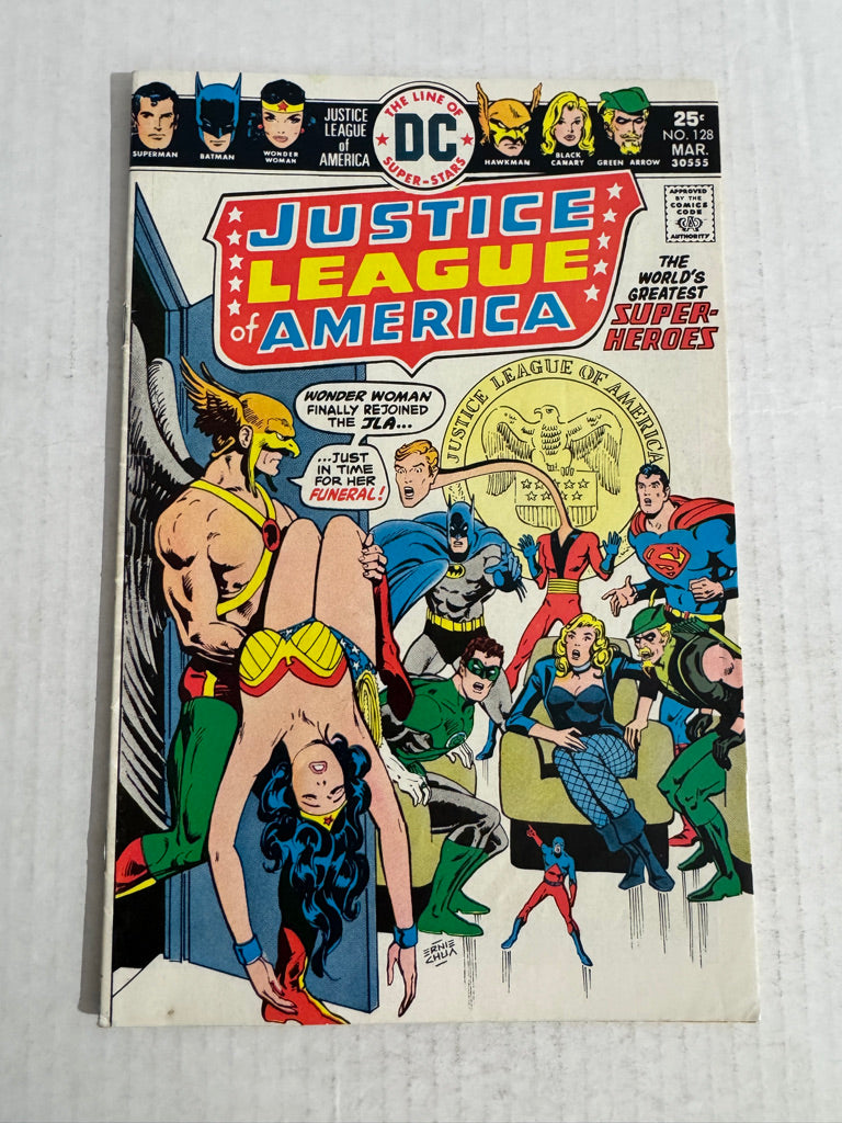 JUSTICE LEAGUE OF AMERICA #128