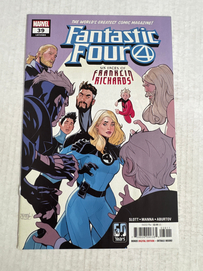 FANTASTIC FOUR #39 Vol 6 NM Terry Dodson Cover