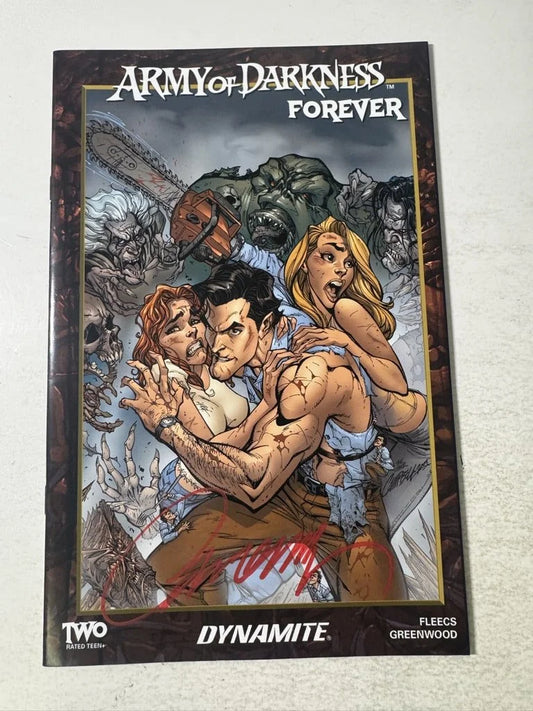 ARMY OF DARKNESS FOREVER #2 NM J Scott Campbell Variant SIGNED
