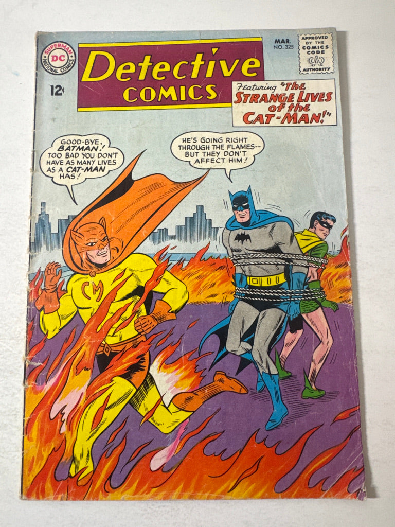 DETECTIVE COMICS #325 GD+