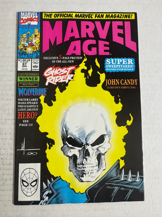 MARVEL AGE #87 NM 1ST APPEARANCE