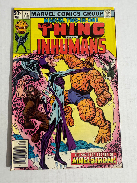 MARVEL TWO-IN-ONE #72 FN/VF NEWSSTAND 1ST APPEARANCE