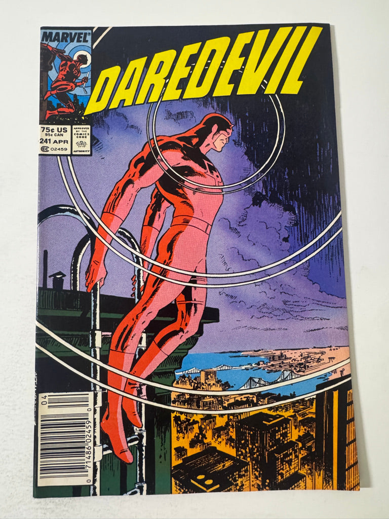 DAREDEVIL #241  NEWSSTAND Mike Zeck COver