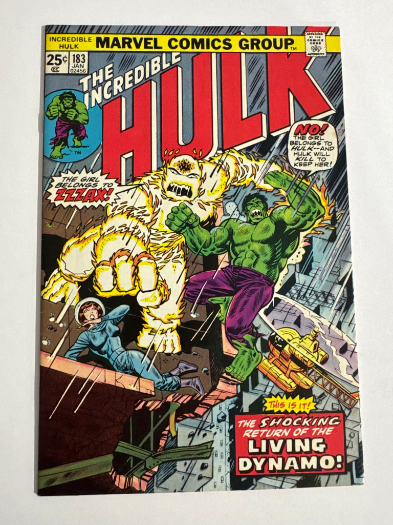 INCREDIBLE HULK #183 FN/VF