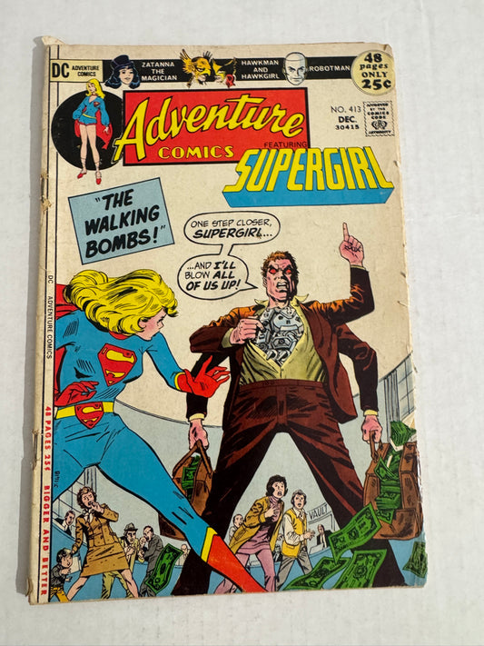 ADVENTURE COMICS #413 GD