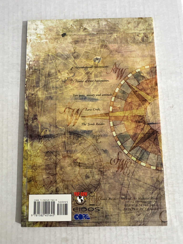 TOMB RAIDER Saga Of The Medusa Mask TPB NM-