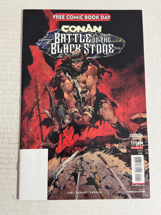 CONAN BATTLE OF THE BLACK STONE FCBD NM