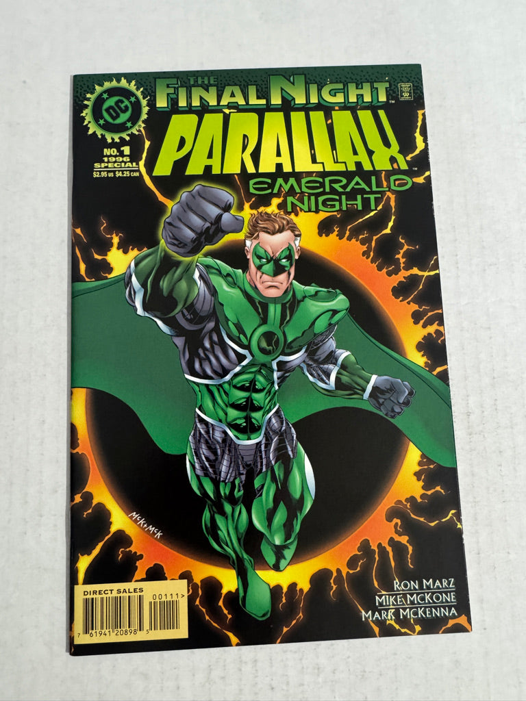 FINAL NIGHT PARALLAX EMERALD NIGHT #1 NM