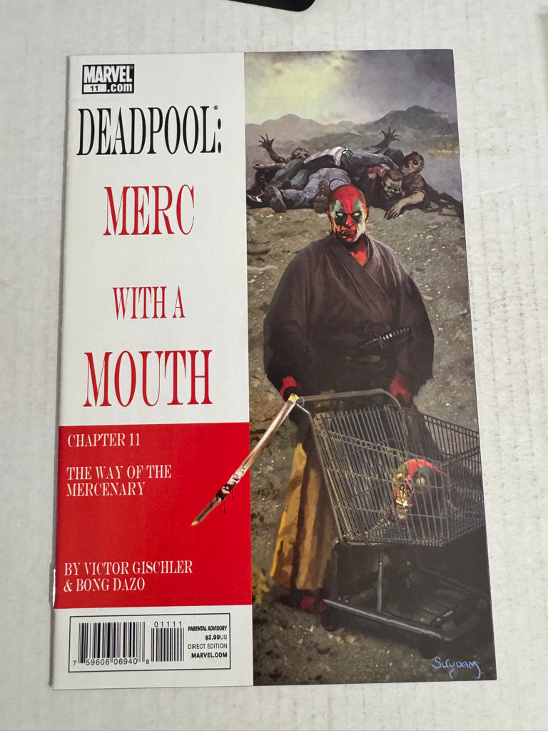 DEADPOOL MERC WITH A MOUTH #8 Arthur Suydam Cover