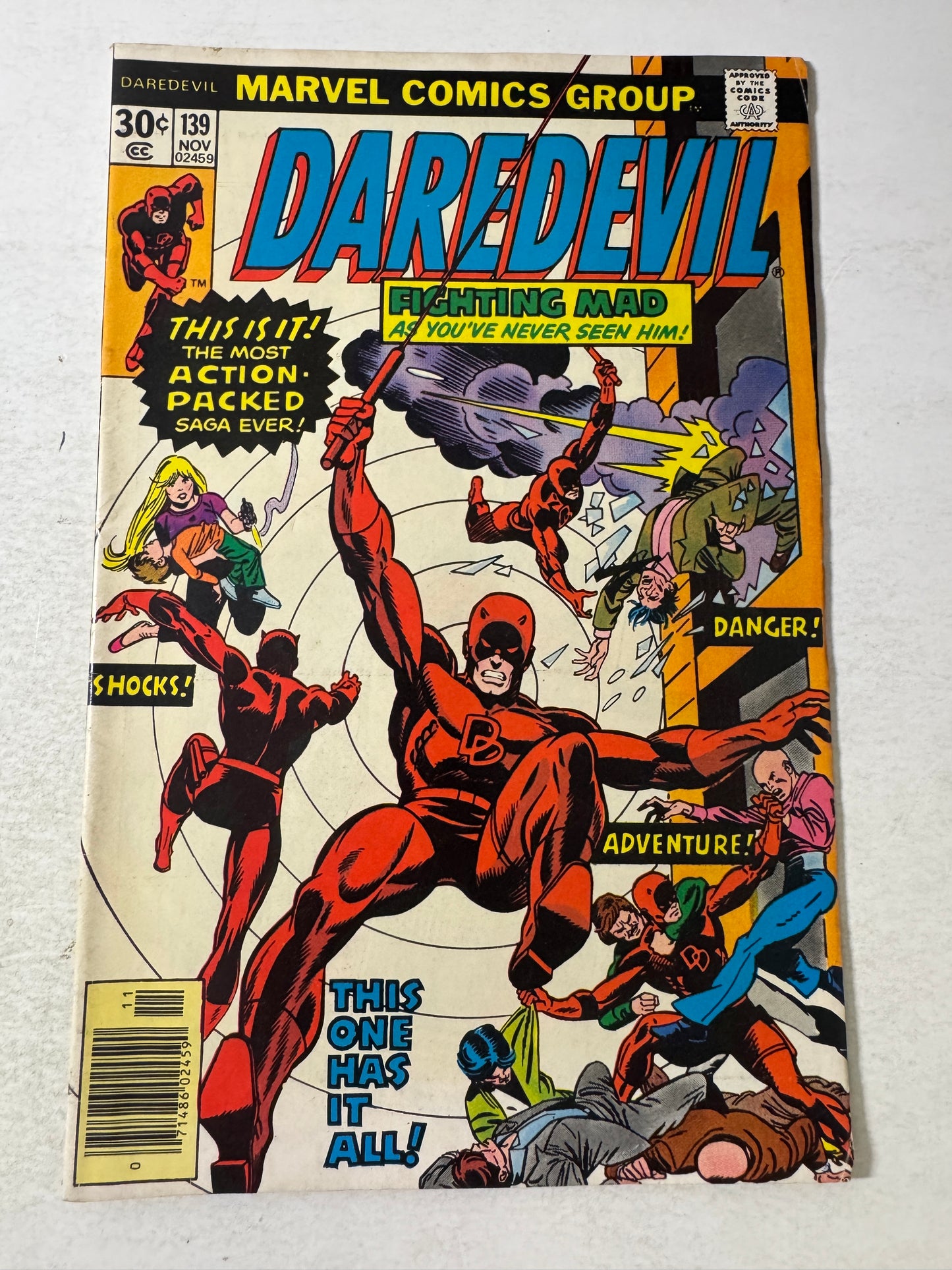 DAREDEVIL #139 VG/FN