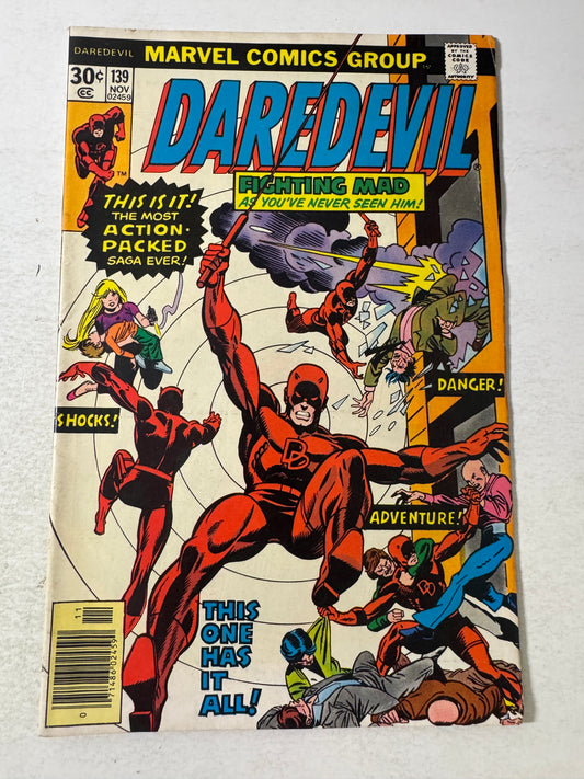 DAREDEVIL #139 VG/FN