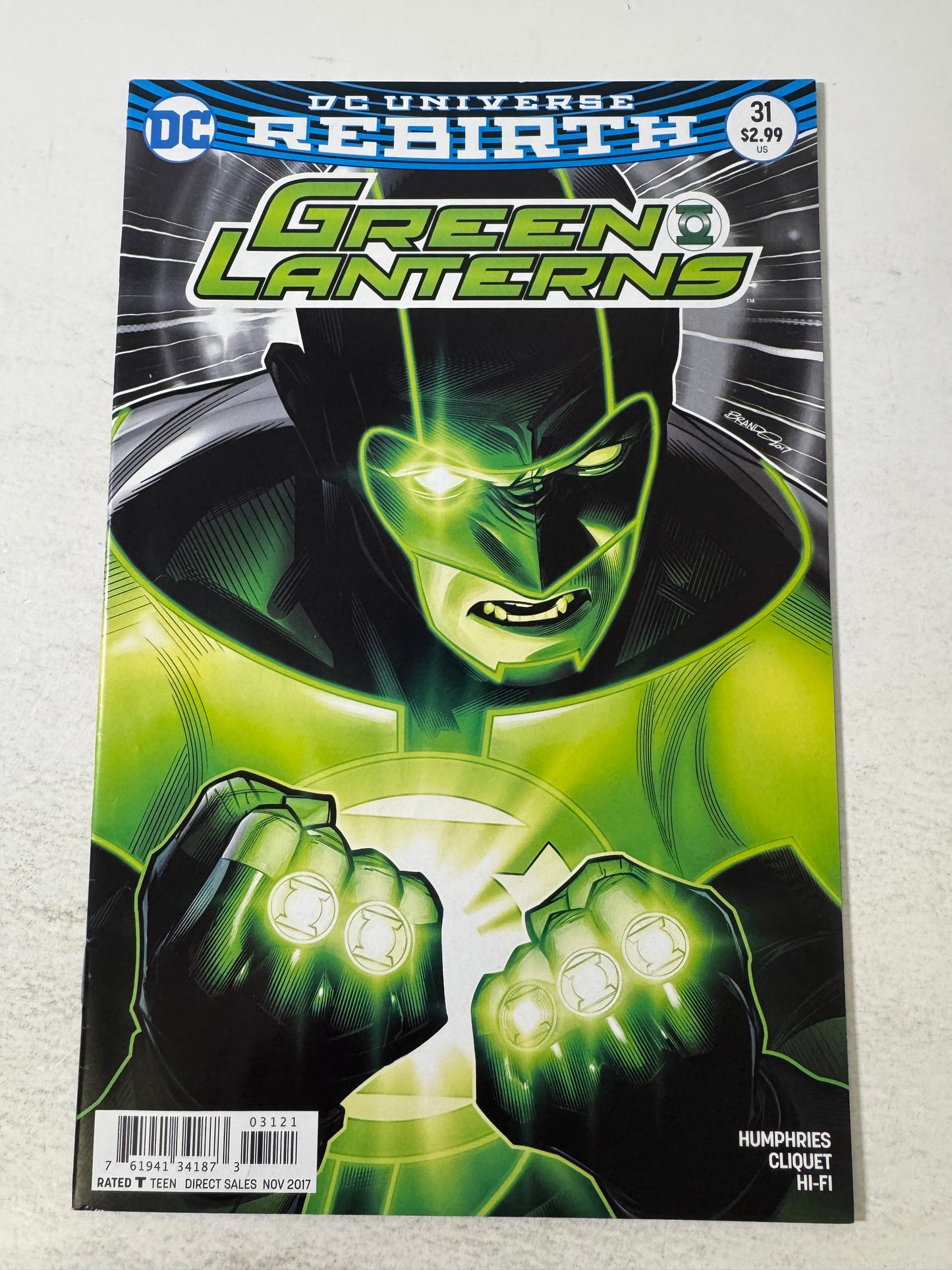GREEN LANTERNS #31 NM- Brandon Peterson Variant