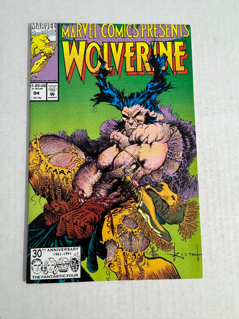 MARVEL COMICS PRESENTS #94 NM Sam Kieth Cover