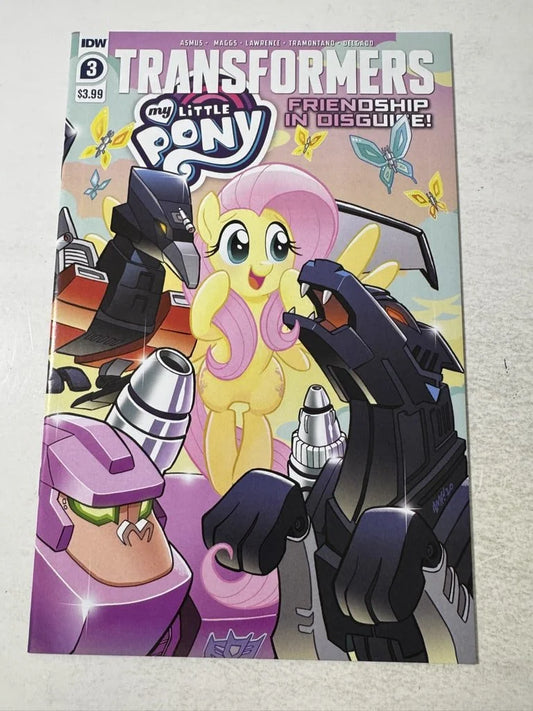 TRANSFORMERS MY LITTLE PONY Friendship In Disguise #3 NM