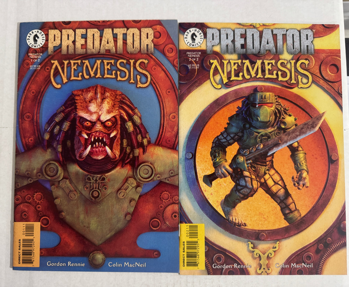 PREDATOR Nemesis #1-2 VF/NM SET