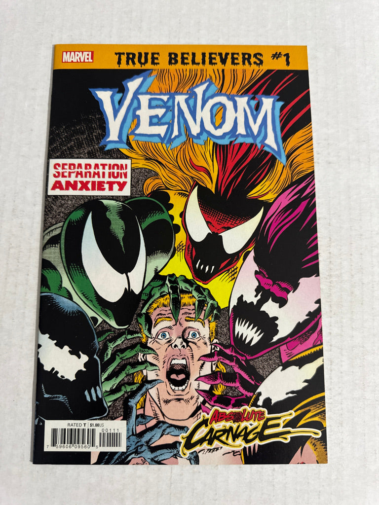 VENOM Separation Anxiety #1 NM True Believers Variant