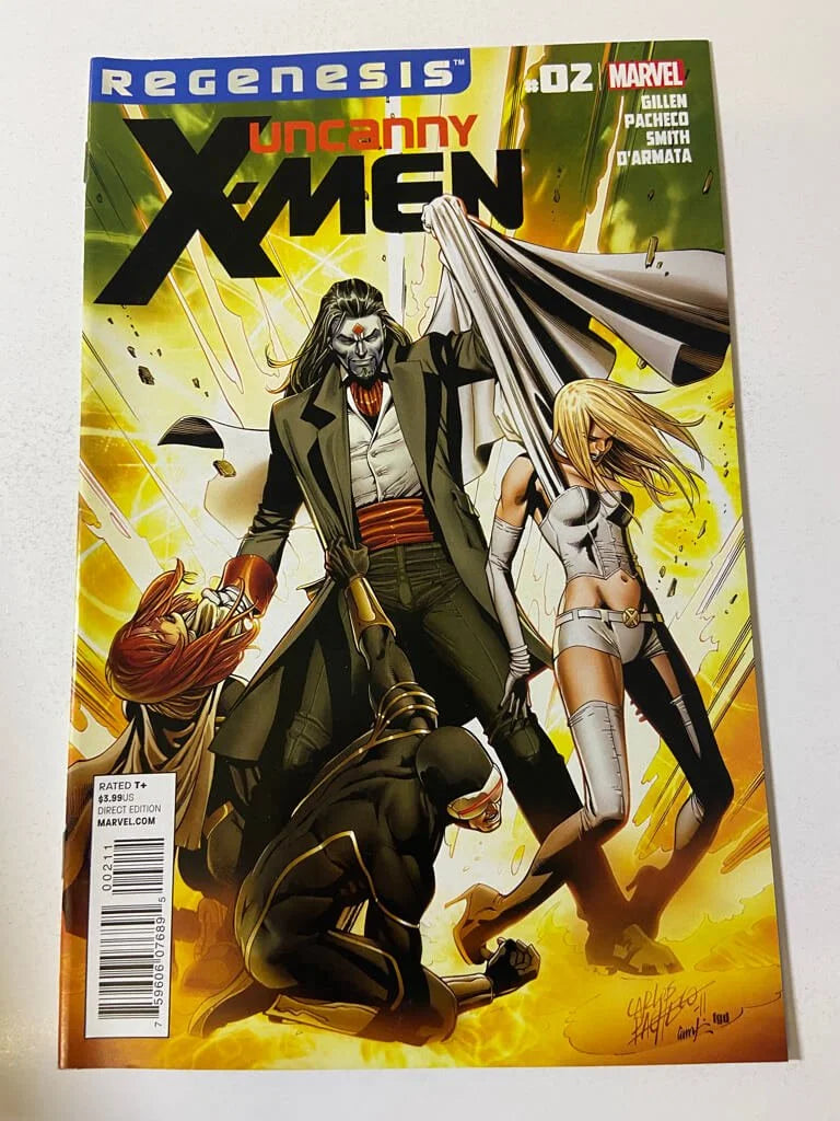 UNCANNY X-MEN #2 Vol 2 Carlos Pacheco Cover