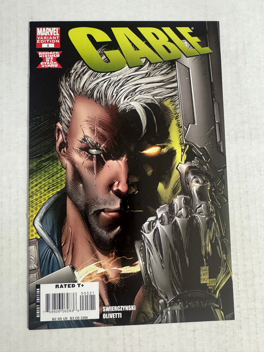 CABLE #5 Vol 2 NM 1:20 Marc Silvestri Variant