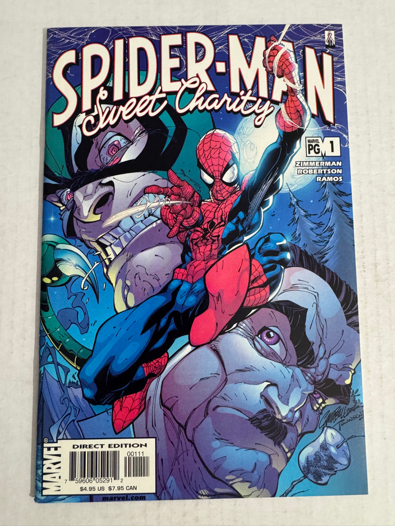 SPIDER-MAN SWEET CHARITY #1 NM J Scott Campbell Cover