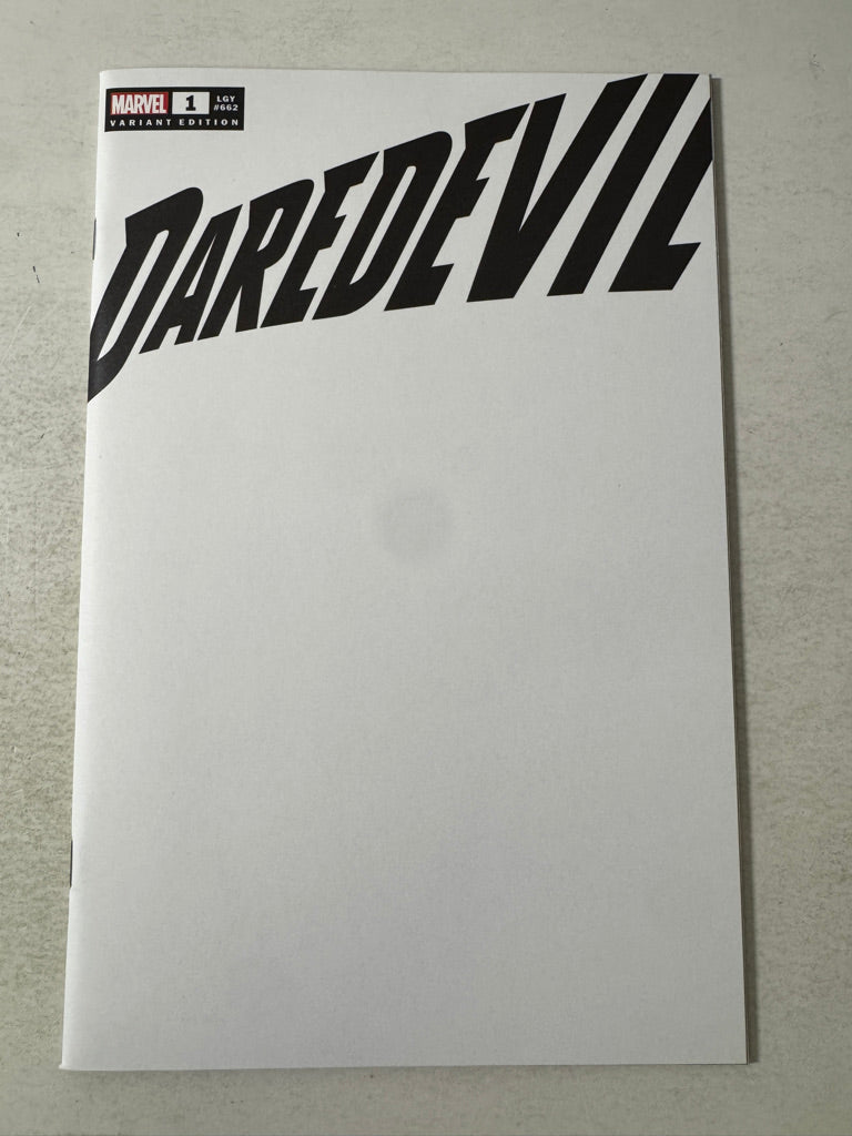 DAREDEVIL #1 Vol 8 NM Blank Variant