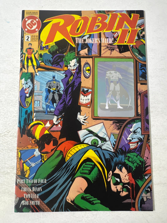 ROBIN II Joker's Wild #2 NM Tom Lyle Hologram Variant