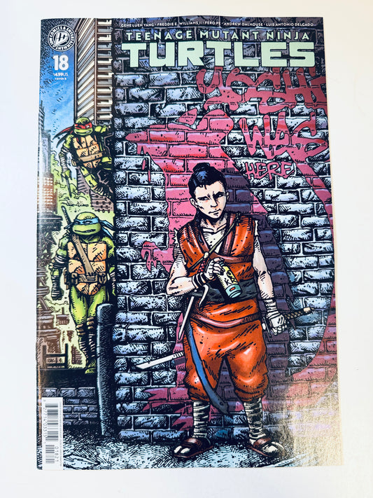 TEENAGE MUTANT NINJA TURTLES #18 NM Cover B Ben Bishop Variant