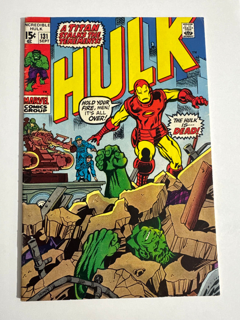 INCREDIBLE HULK #131 FN 1ST APPEARANCE