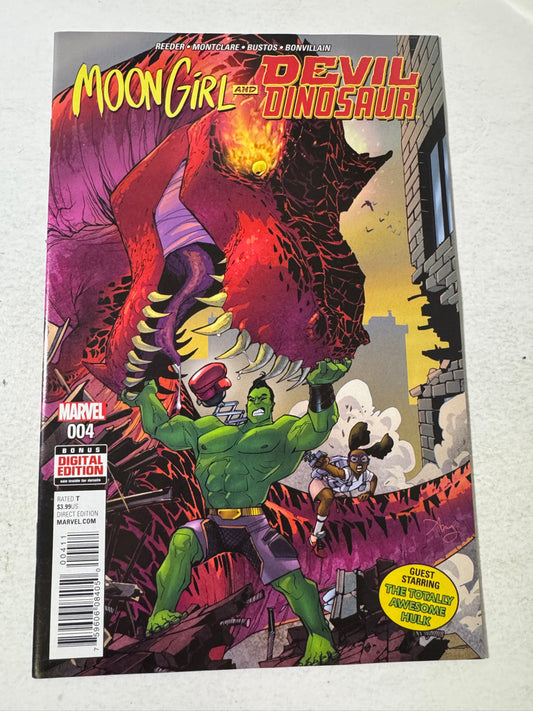 MOON GIRL AND DEVIL DINOSAUR #4 NM