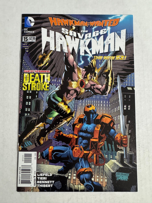SAVAGE HAWKMAN #15 NM