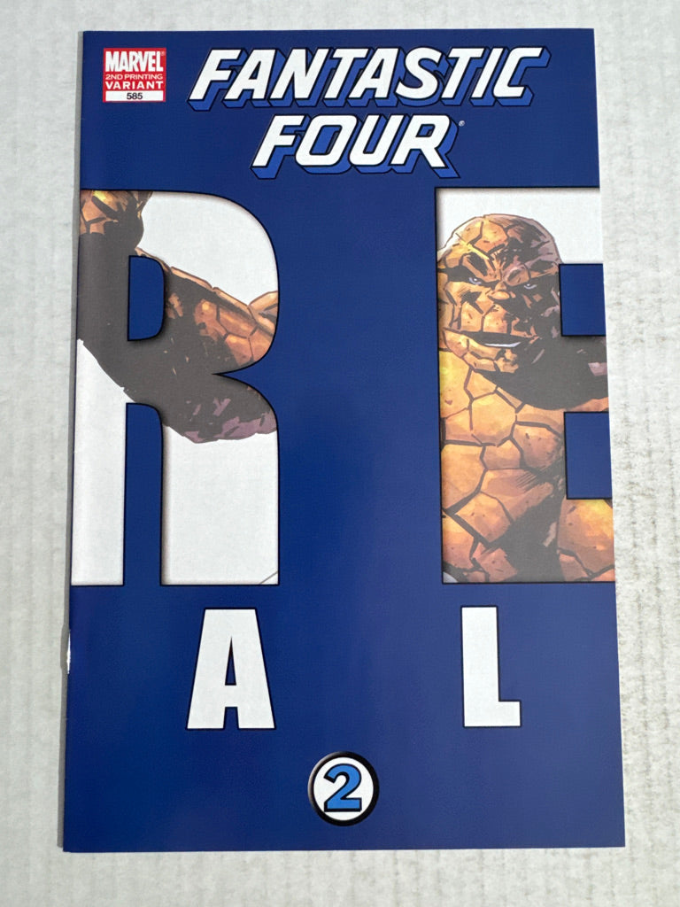 FANTASTIC FOUR #585 VF/NM 2nd Print Variant