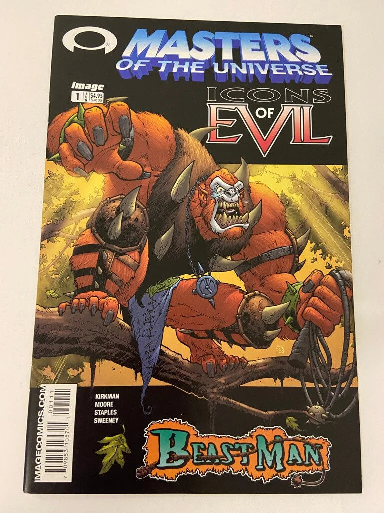 MASTERS OF THE UNIVERSE ICON S OF EVIL Beastman #1 NM Tony Moore Cover