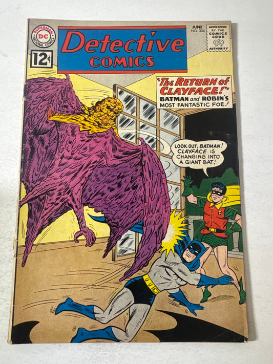 DETECTIVE COMICS #304 GD/VG