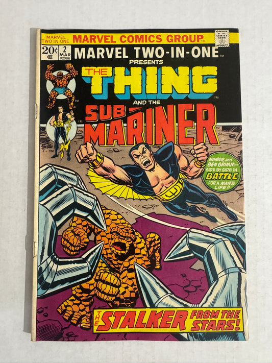 MARVEL TWO-IN-ONE #2 VG+