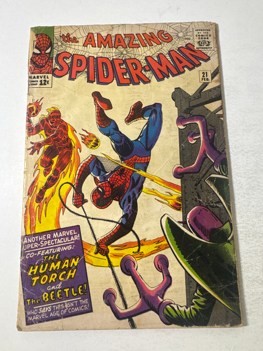 AMAZING SPIDER-MAN #21 FR/GD