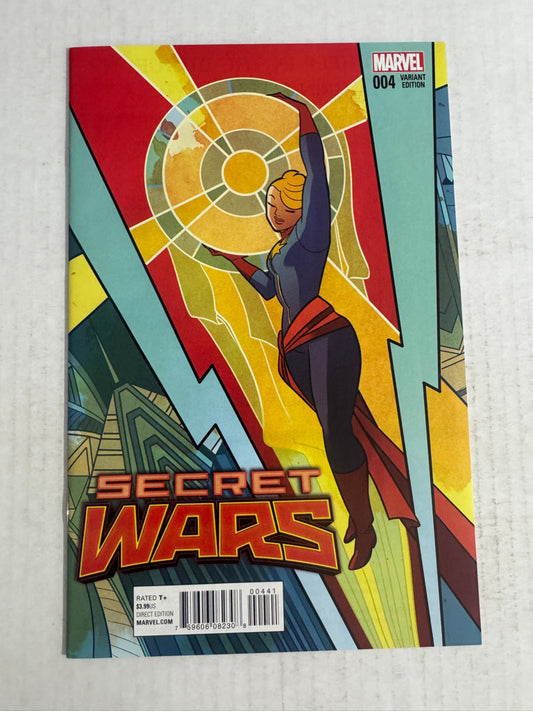 SECRET WARS #4 NM 1:20 Henderson Variant