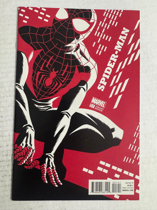 SPIDER-MAN #1 NM 1:20 Michael Cho Variant (Miles Morales)