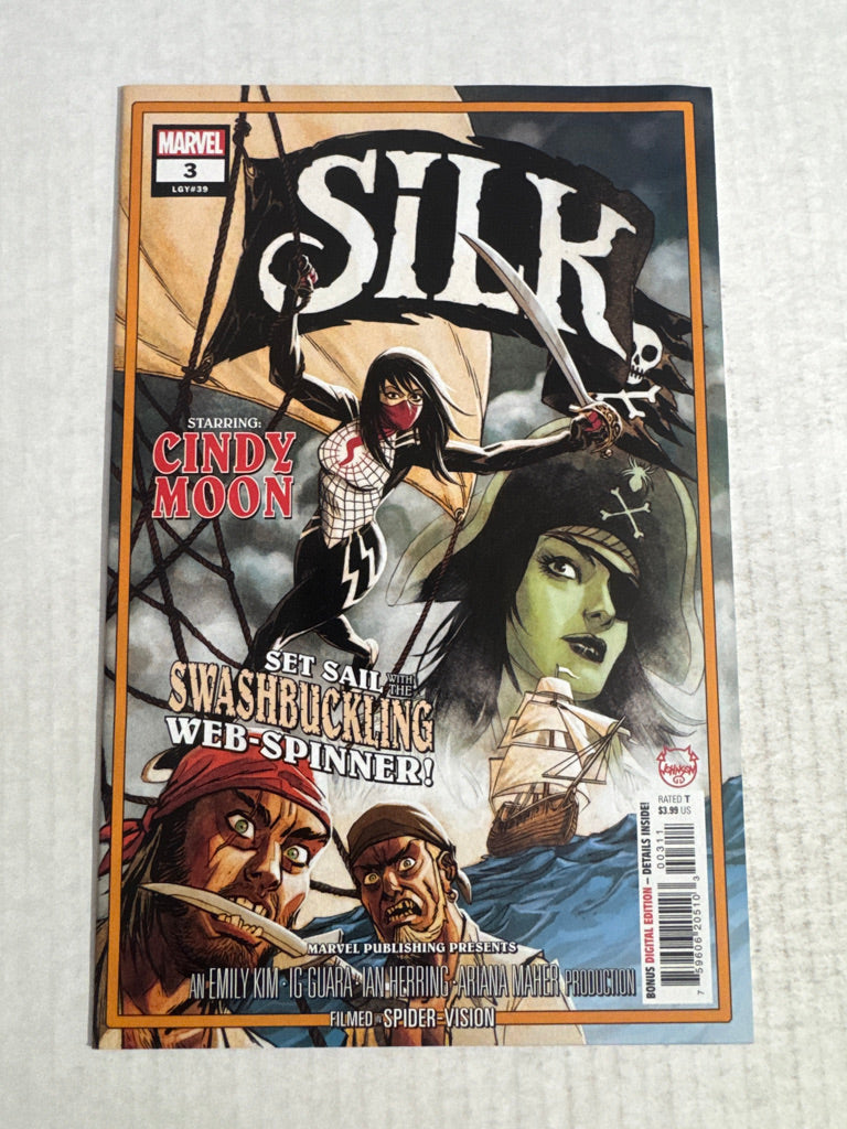 SILK #3 Vol 5 NM Dave Johnson Cover