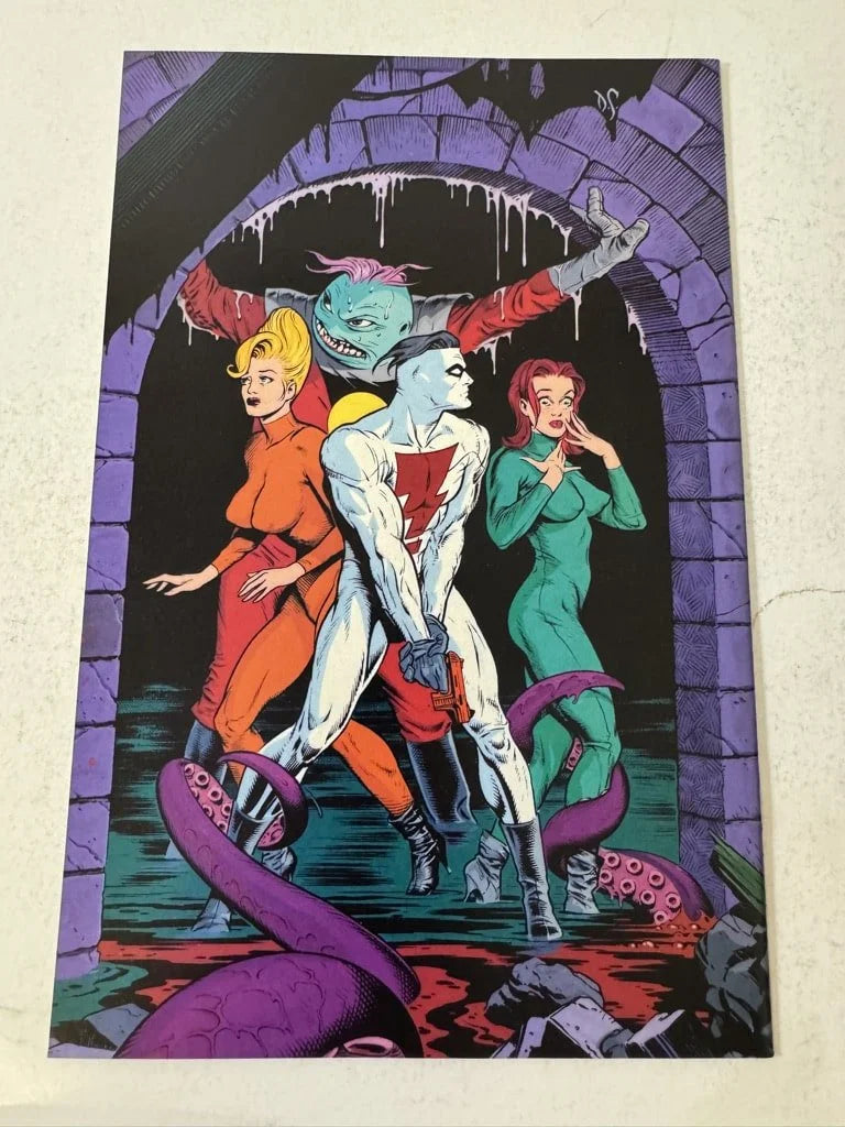 MADMAN COMICS #4 NM DAVE STEVENS  Back Cover