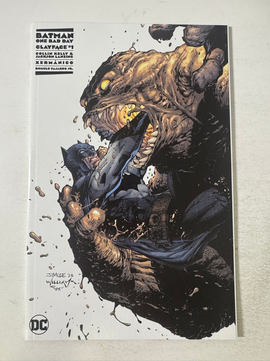 BATMAN ONE BAD DAY: CLAYFACE #1 NM Jim Lee Variant